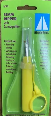 Seam Ripper With 5x Magnification!