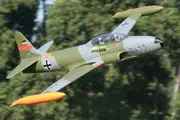 Freewing RC Plane Airplane T-33 Shooting Star German 80mm EDF Jet - PNP