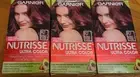 Garnier nutrisse Ultra Color creme 2N Red Three box Lot