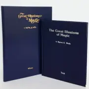 Great Illusions Of Magic two Books how to build 107 stage tricks halloween plan