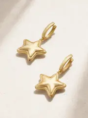 [Lauren Rubinski] Lauren Rubinski - 14-karat Gold Earrings - One size One size Gold