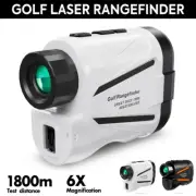 1800m Rechargeable Golf Range Finder Slope 6X Magnification Laser Rangefinder AU