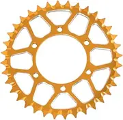 Aluminum Alloy Rear Hub Chain Sprocket 36T Accessory Upgrade Part Replace Sprocket for 1/4 Promotos-mx RC Motorcycle, Orange