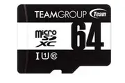 Team Group Micro SDXC UHS-I U1 C10 64GB Memory Card [TUSDX64GCL10U03]