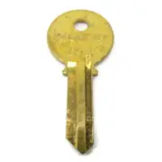 IN1 ; INI Brass Key Blank NOS Cole National U.S.A.