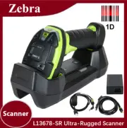 Zebra LI3678-SR Handheld USB Wireless Bar Code Scanner For 1D Imager Reader