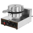 Electric Ice Cream Egg Waffle Cone Maker Machine Non Stick Pan 220V CN Plug KMY