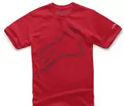 Alpinestars Shut Tee (M) Red