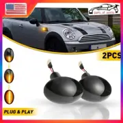 LED Side Marker Light Turn Signal For Flowing Mini Cooper R55 R56 R57 R58 2set (for: Mini)