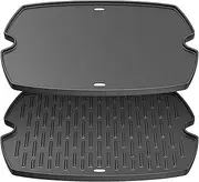 [SafBbcue] 7583 21.5" Cast Iron Griddle for Weber Q2200 Q2000 Q2400 Q200 Q220 Q240 Series Gas Grill Griddle Plate fits Weber 53060001 54060001 54060301 567798 592001 Grill Replaces Grate 7645