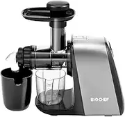 BioChef Axis Compact Cold Press Juicer, Silver