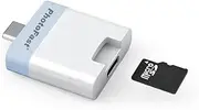 PhotoFast PhotoCube PD Plus, Smart Auto Photo & Video Backup, The Photo Stick, Flash Drive, Fast Charging, Supports up to 2TB MicroSD for iPhone, Android, iPad, and Tablet, w/o MicroSD Card