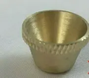20 x Small Size Bonza Brass Bucket Cone Piece Waterpipe Smoking Tobacco BN