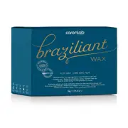 Caronlab Brazilliant Film Hard Wax Melts Hot Waxing Hair Removal Bead - Box 5kg