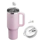 40oz Stainless Steel with handle and straw Tumbler 100% Leakproof, Easy Clean...