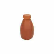 Earthen Clay Water Bottle Triangle (300 ml)