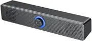 BT Speaker Laptop Speaker Enhanced Bass Surround Sound Computer Speaker Desktop Speaker for Cellphone Pcs Tablet TVs Gaming