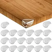 10 Pack Transparent Anti-Collision Corner Edge Protectors Baby Proofing Protective Safety Furniture Protector Corner Guards for Crib Table Desk Closet Windows (Small)