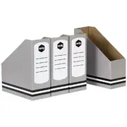 Marbig Standard Magazine Holder Grey 4 Pack