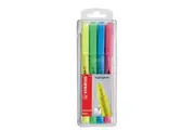Stabilo Flash Highlighters 4pk (Assorted)