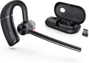 BH71 Pro Bluetooth Headset with USB Dongle, Teams Certified, 4 Noise Cancelling