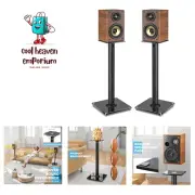 Upgraded 45° Swivel Speaker Stands Pair for Surround Sound, Heavy Duty 28 Inc...