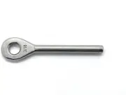 316 Stainless Steel Swage Eye Terminal for Cable Railing - 3/16": 1 to 100 pcs