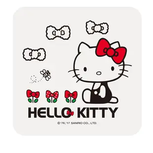 【收納皇后】Hello Kitty繽紛彩繪杯墊/皂盤-田園趣