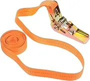 TINEASUR Heavy Duty Ratchet Tie Down Straps Cargo Straps for Trucks Motorcycles and Kayaks Easy to Use Tension Versatile Binding
