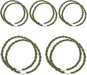 [zavehony] Elastic Boot Bands, Elastic Military Boots Straps, Trouser Elastics Trouser Clip, Bicycle Boot Strap, Military Webbing Strap with Metal Hooks