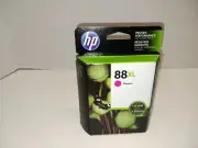 HP Office Jet 88XL Magenta: Printer Ink Cartridge Exp 12/2017 **NEW IN BOX**
