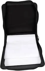 BESTOYARD Portable Capacity Oxford Cloth CD DVD Holder with Carrying Handle Lightweight Storage Bag for Protection Against Dust and Scratches for Home and Travel Use