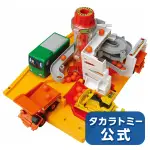 大賀屋 日貨 轉轉工事現場 TOMICA 多美汽車 兒童玩具 玩具 TAKARA TOMY 正版 L00011487