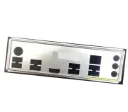 I/O IO Shield For Asus B150M PRO GAMING Backplate Motherboard Rear Baffle
