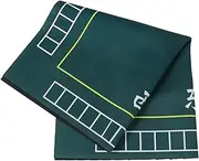 HEALSOPTHY 1Pc Square Mahjong Table Mat Thickened Cover Non Slip for Card Games Poker and Board Games Protective Play Mat for Mahjong Tables