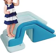 Inflatable Slide for Pool | Folding Swimming Pool Slides - Non-Slip Quick-Setup Ramp for Youth Boy Girl Residential Outdoor Recreation Summer Parties Camping Trips Hotel