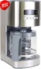 Kenmore 12-Cup Coffee Machine, Programmable with Timer, Reusable Filter, Silver