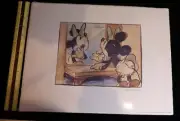 SEALED Print Sketch of Minnie Mouse from Mickey's Surprise Party 1939