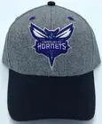 NBA Charlotte Hornets Structured Tweed Look Adjustable Back Cap Hat Beanie NEW!
