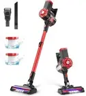 Cordless Vacuum Cleaner, Powerful Suction Stick Vacuum with 35min Long Runtim...