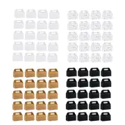 20x Kraft Paper Cakes Boxes Portable Cookie Boxes for Valentine Kitchen Home