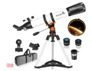 HUGERSTAR Telescope, 90mm Telescopes 800mm Refracting Telescope Fully Multi-Coat