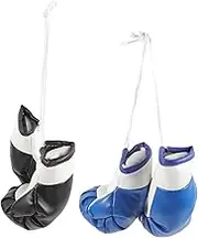 STOBAZA 2 Pairs Mini Boxing Gloves Pendant Boxing Glove Decor for Cars Keychains Bags Handmade Detail