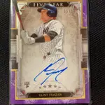 TOPPS MLB 洋基隊 CLINT FRAZIER 五星 親筆新人簽名卡限量（35/50）