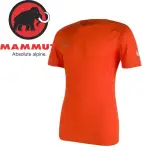 【MAMMUT 瑞士 男款 MTR71 T-SHIRT 《深橙》】1041-07750/短袖/圓領T恤/吸濕排/悠遊山水