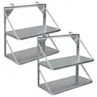 NSW NEW Stratco Space Saver 2 Shelf Unit Bundle