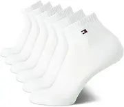[Tommy Hilfiger] Men's Cushion Quarter Cut Socks
