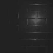 Wall Art 2400 x 1200 x 3mm Black New York Tile Wet Area Shower Wall Panel