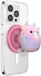 PopSockets Round Phone Grip Compatible with MagSafe, Adapter Ring Included, Phone Holder, Wireless Charging Compatible - Squishmallows Plush Patty