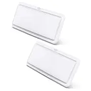 RV LED Ceiling Light 14" x 5.5" Fixture 950 Lumen with Touch Dimmer 2-Pack